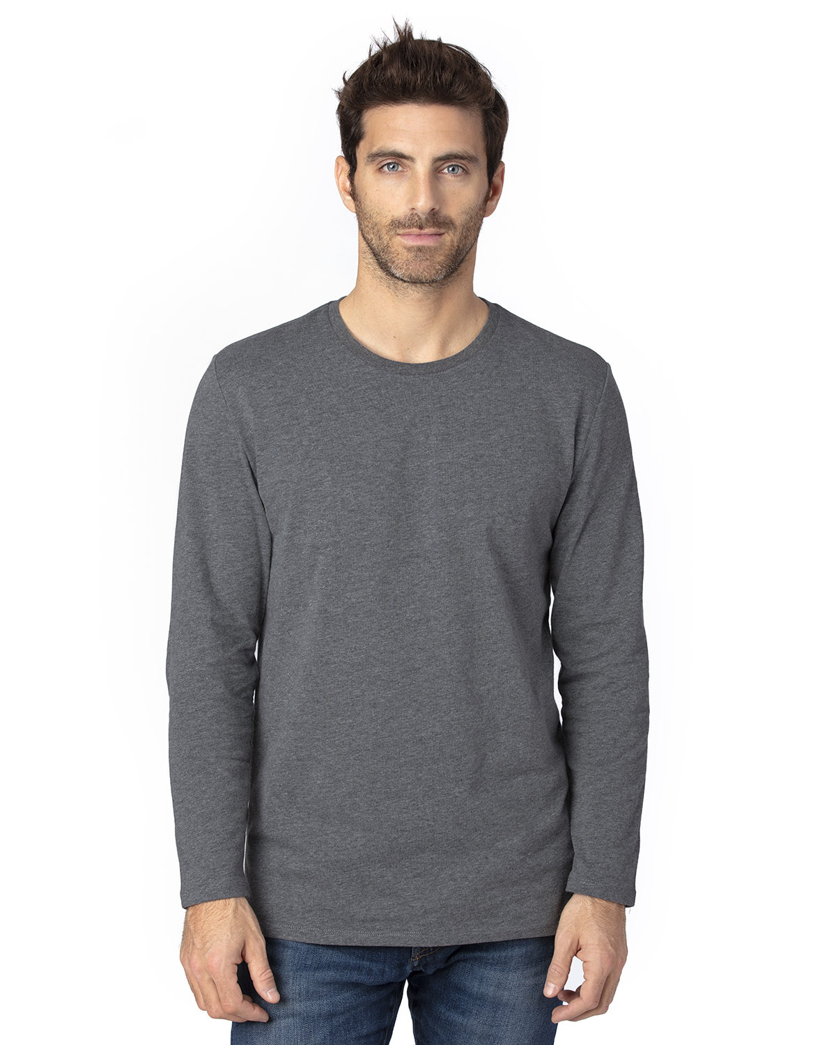 Threadfast Apparel 100LS Unisex Ultimate CVC Long-Sleeve T-Shirt