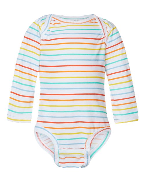 Rabbit Skins 4421 Infant Fine Jersey Long Sleeve Bodysuit
