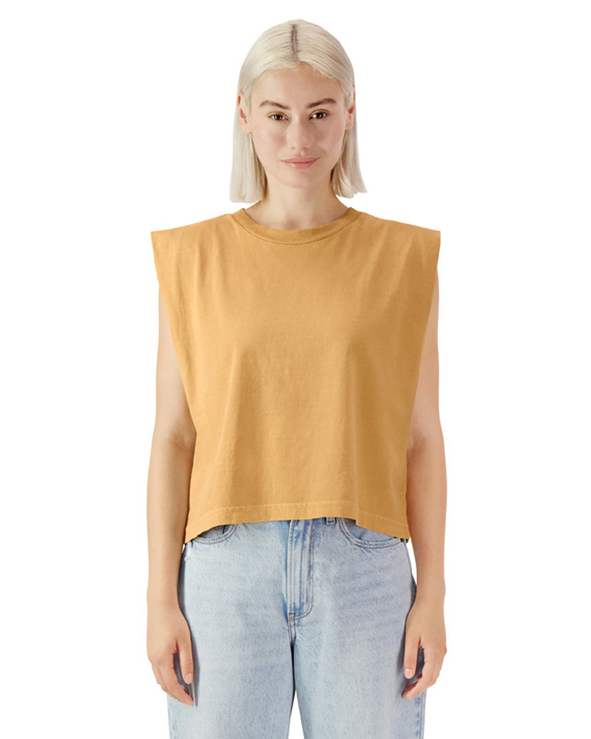 American Apparel 307GD Women's Garment Dyed Muscle Tank