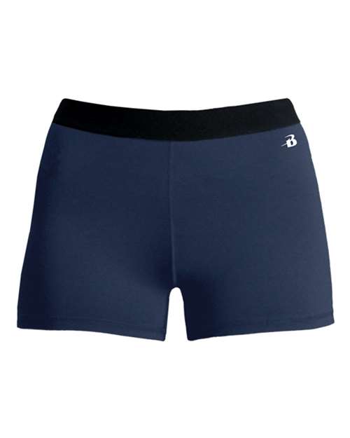 Badger 4629 Women's 3 Pro-Compression Shorts