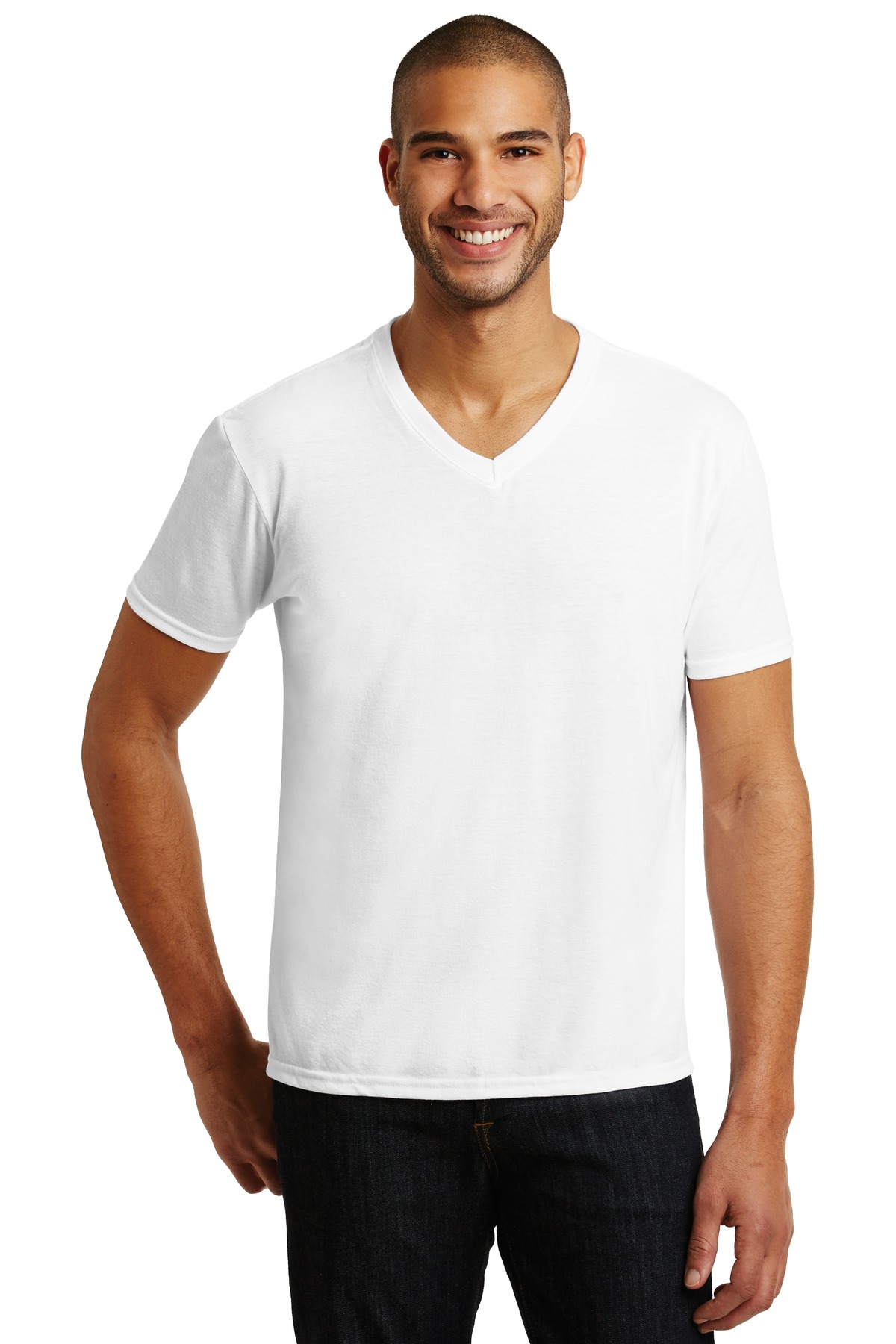 Anvil 6752 Tri-Blend V-Neck Tee