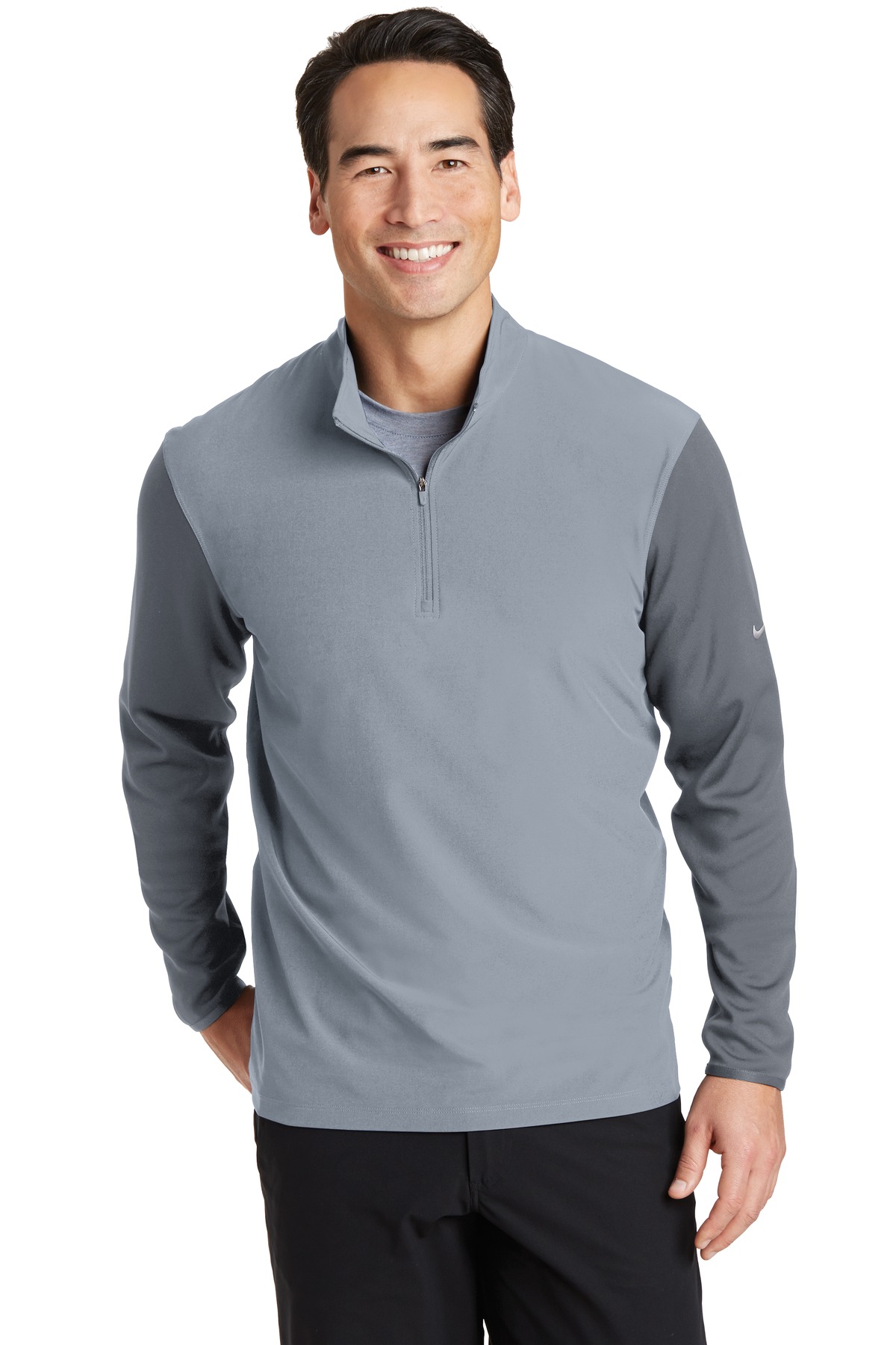 Nike Dri-FIT Fabric Mix 1/2-Zip Cover-Up. 746102