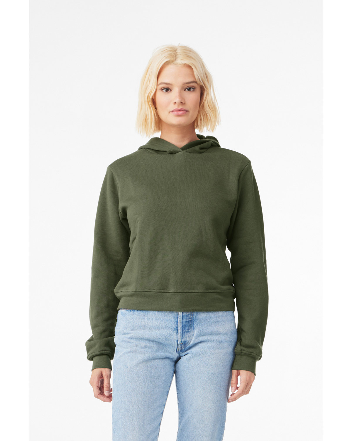 Bella + Canvas 7519 Women's Classic Pullover Hooded Sweatshirt