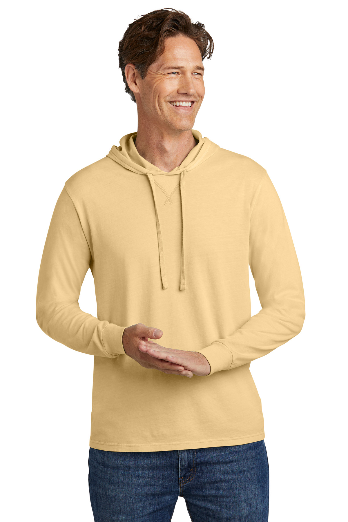 AllMade AL6305 Allmade Unisex Mineral Dye Organic Cotton Hoodie Tee