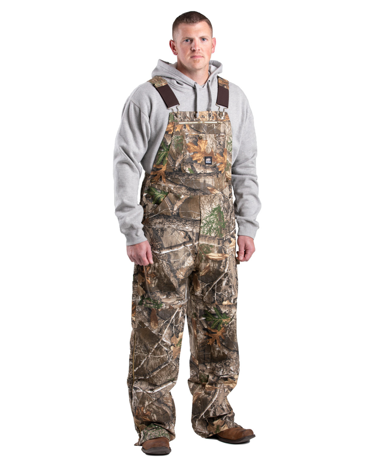 Berne B1067 Men's Slab Unlined Duck Bib Overall