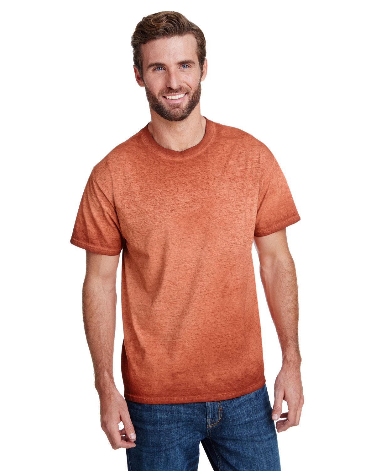 Tie-Dye CD1310 Adult Oil Wash T-Shirt