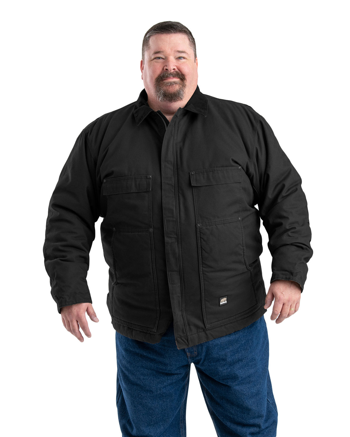 Berne CH377 Men's Highland Washed Chore Jacket