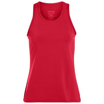 Augusta Sportswear 1203 Girls' Polyester Spandex Racer Tank - RED