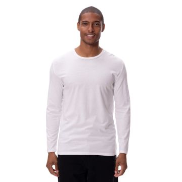Threadfast Apparel 180LS Unisex Ultimate Long-Sleeve T-Shirt - WHITE