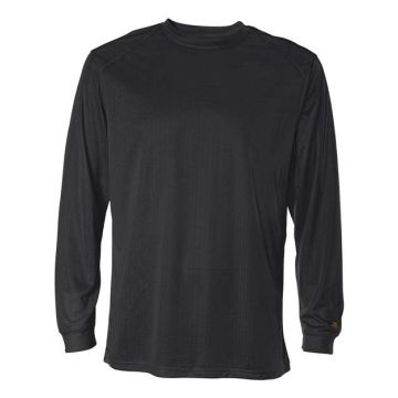 Badger 4104 B-Core Long Sleeve T-Shirt - S - Black