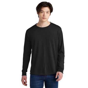 Jerzees 21LS Jerzees &#174;  Dri-Power &#174;  100% Polyester Long Sleeve T-Shirt 21LS - Black