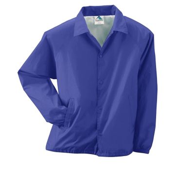 Augusta Sportswear 3100 Unisex Nylon Coach's Jacket - PURPLE