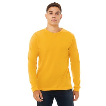 Bella + Canvas 3501 Unisex Jersey Long-Sleeve T-Shirt - GOLD