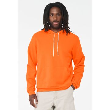 Bella + Canvas 3719 Unisex Sponge Fleece Pullover Hoodie - ORANGE