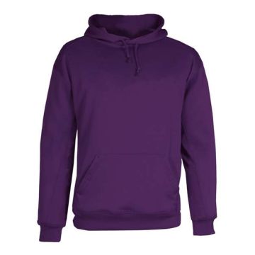 Badger 1454 Performance Fleece Hooded Sweatshirt - XS - Purple