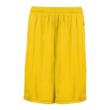 Badger 4119 B-Core 10" Shorts with Pockets - S - Gold