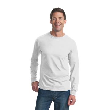Fruit of the Loom 4930  DISCONTINUED  Fruit of the Loom &#174;  HD Cotton &#153;  100% Cotton Long Sleeve T-Shirt. 4930 - White