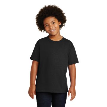 Gildan 5000B Gildan &#174;  - Youth  Heavy Cotton &#153;  100% Cotton T-Shirt.  5000B - Black