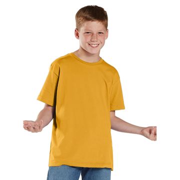 LAT 6101 Youth Fine Jersey T-Shirt - GOLD