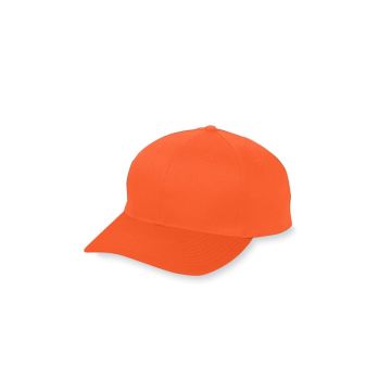 Augusta Sportswear 6206 Youth 6-Panel Cotton Twill Low Profile Cap - ORANGE