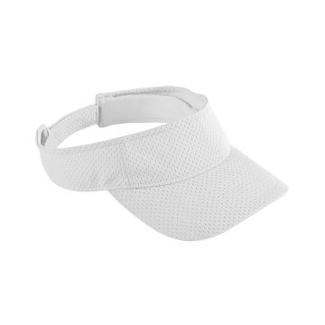 Augusta Sportswear 6228 Youth Athletic Mesh Visor - WHITE