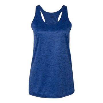 Badger 4161 Women's Tonal Blend Racerback Tank Top