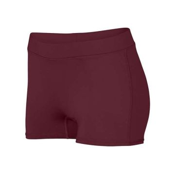 Augusta Sportswear 1233 Girls' Dare Shorts - S - Maroon