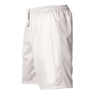 Alleson Athletic 567P Mesh Shorts - S - White