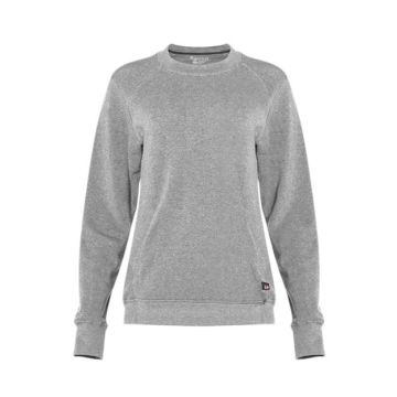 Badger 1041 FitFlex Women's French Terry Sweatshirt - S - Royal