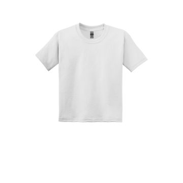 Gildan 8000B Gildan &#174;  Youth DryBlend &#174;  50 Cotton/50 Poly T-Shirt.  8000B - White