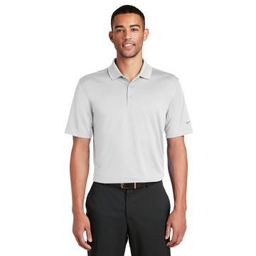 Nike 838956 Nike Dri-FIT Classic Fit Players Polo with Flat Knit Collar. 838956 - White