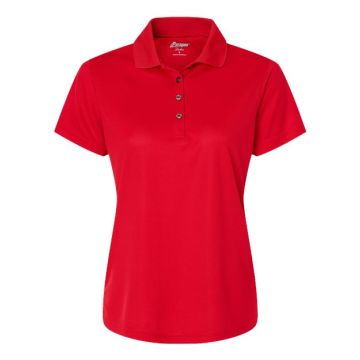 Paragon 104 Women's Saratoga Performance Mini Mesh Polo - S - Red