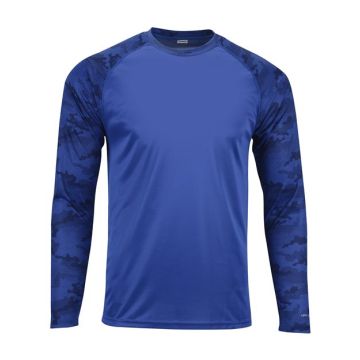 Paragon 216 Cayman Performance Camo Colorblocked Long Sleeve T-Shirt