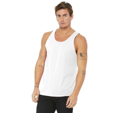 Bella + Canvas BC3480 BELLA+CANVAS  &#174;  Unisex Jersey Tank. BC3480 - White