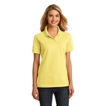 Port & Company LKP150 DISCONTINUED Ladies Ring Spun Pique Polo
