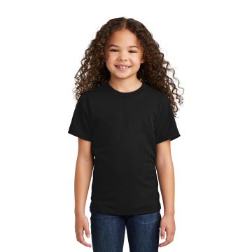 Port & Company PC330Y Port & Company &#174;  Youth Tri-Blend Tee PC330Y - Black