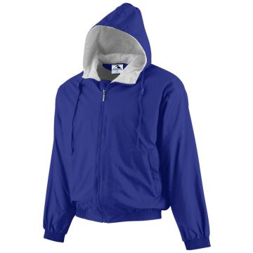 Augusta Sportswear A3281 Youth Hood Taffeta Jacket - PURPLE