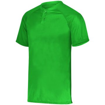 Augusta Sportswear AG1565 Adult Attain 2-Button Baseball Jersey? - KELLY