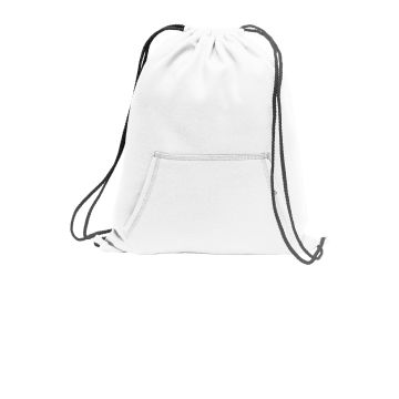 Port & Company BG614 Port & Company &#174;  Core Fleece Sweatshirt Cinch Pack. BG614 - White