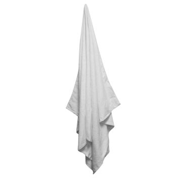 Carmel Towel Company C3560 Velour Beach Towel - WHITE