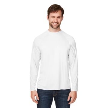 CORE365 CE110 Unisex Ultra UVP? Raglan T-Shirt - WHITE