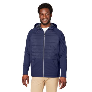 CORE365 CE808 Unisex Techno Lite Hybrid Hooded Jacket