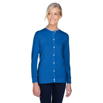 Devon & Jones DP181W Women's Perfect Fit Ribbon Cardigan