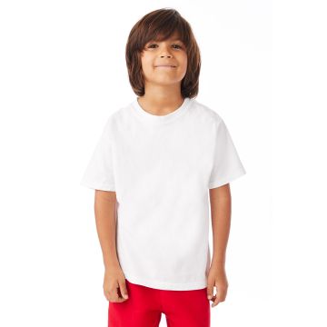 ComfortWash by Hanes GDH175 Youth Garment-Dyed T-Shirt - WHITE