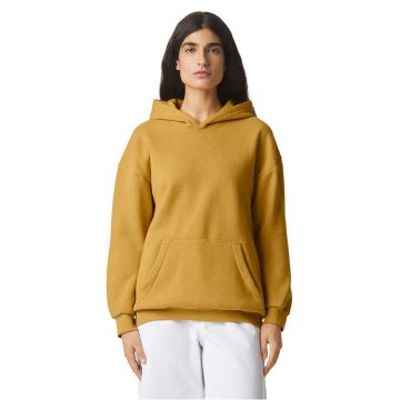 American Apparel RF498 Unisex ReFlex Fleece Pullover Hooded Sweatshirt - MUSTARD