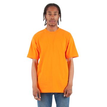 Shaka Wear SHMHSST Tall 7.5 oz., Max Heavyweight Short-Sleeve T-Shirt - ORANGE