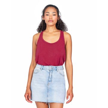 US Blanks US510 Women's Sheer Cropped Racer Tank