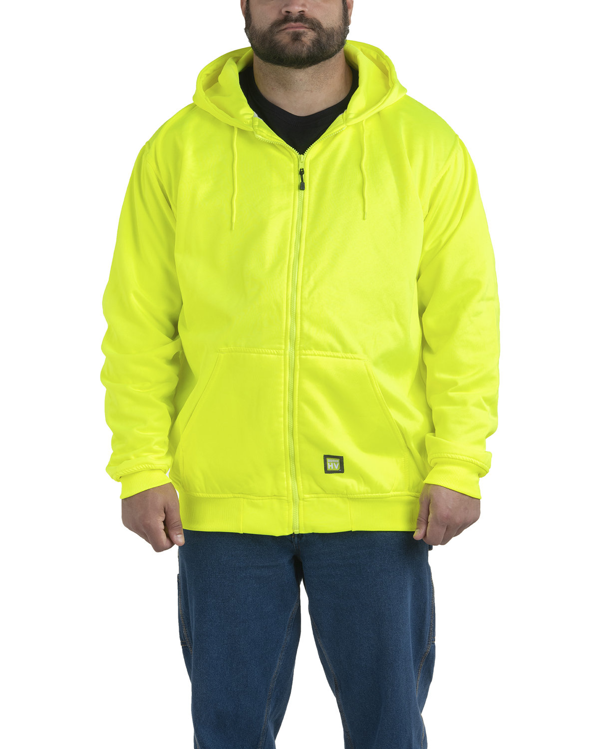 Berne HVF101 Men's Heritage Thermal-Lined Full-Zip Hooded Sweatshirt