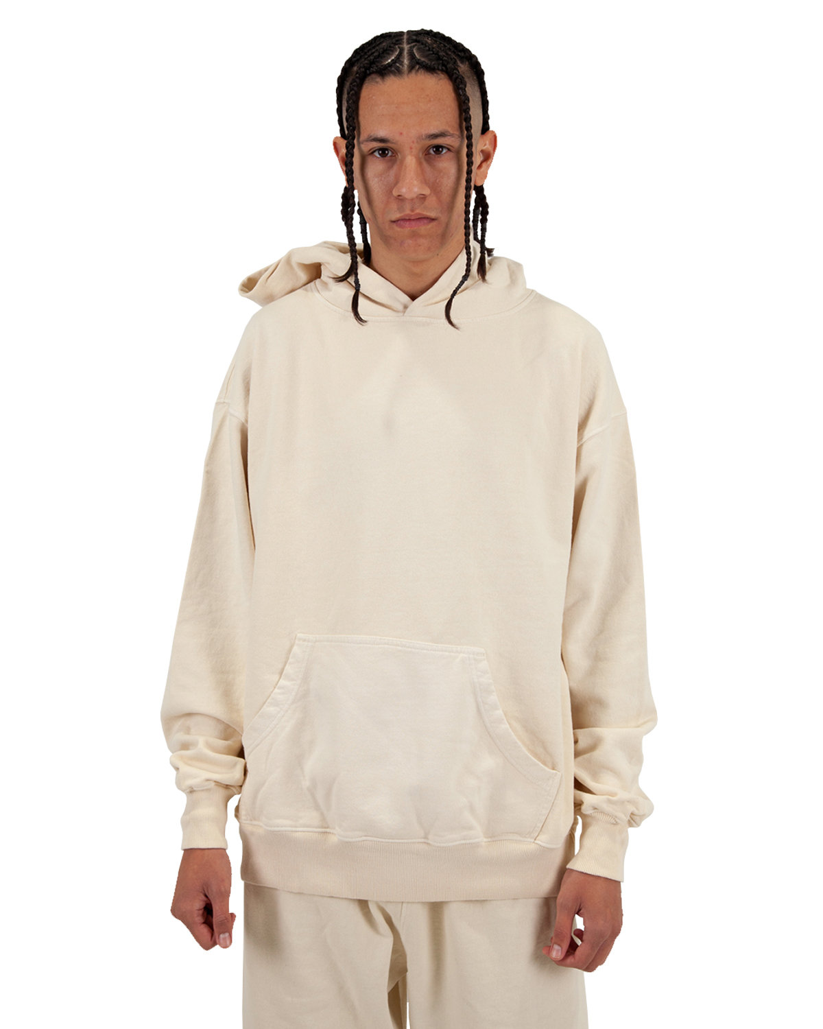Shaka Wear SHGDH Men's Los Angeles Garment Dyed Hooded Sweatshirt