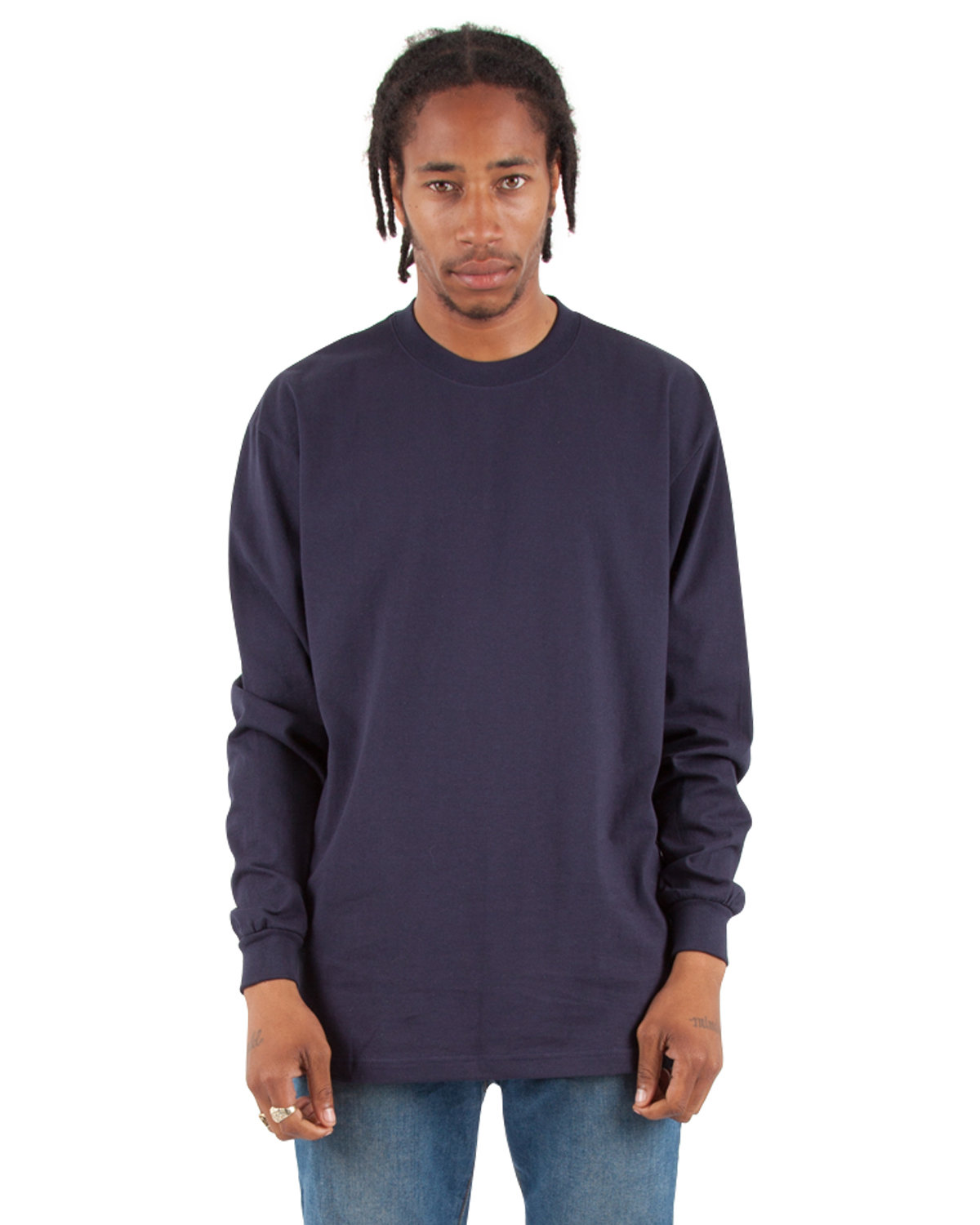 Shaka Wear SHMHLST Tall 7.5 oz. Max Heavyweight Long-Sleeve T-Shirt